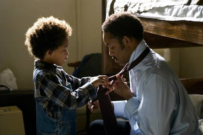 Will and Jaden Smith in The Pursuit Of Happyness 