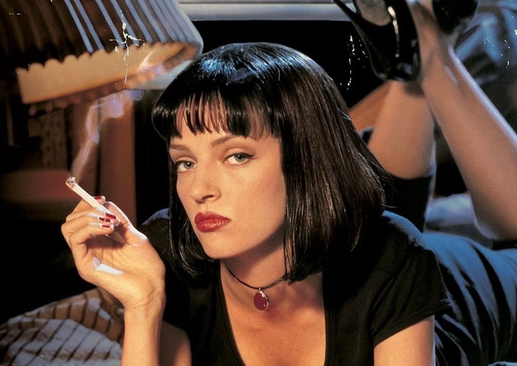 Mia Wallace In Pulp Fiction 